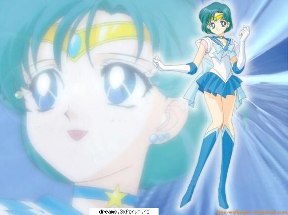 Ami Mizuro - "Sailor Mercury sau Ami (prenumele ei) este una - Sailor Moon